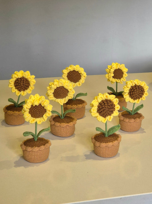 Sunflower Pot