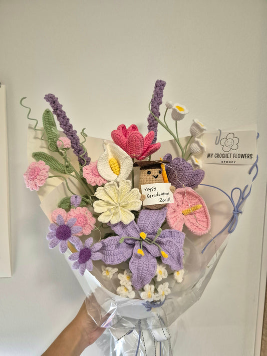 Purple & Pink Lilies Dream Bouquet