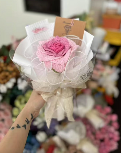 Giant Pink Rose Bouquet