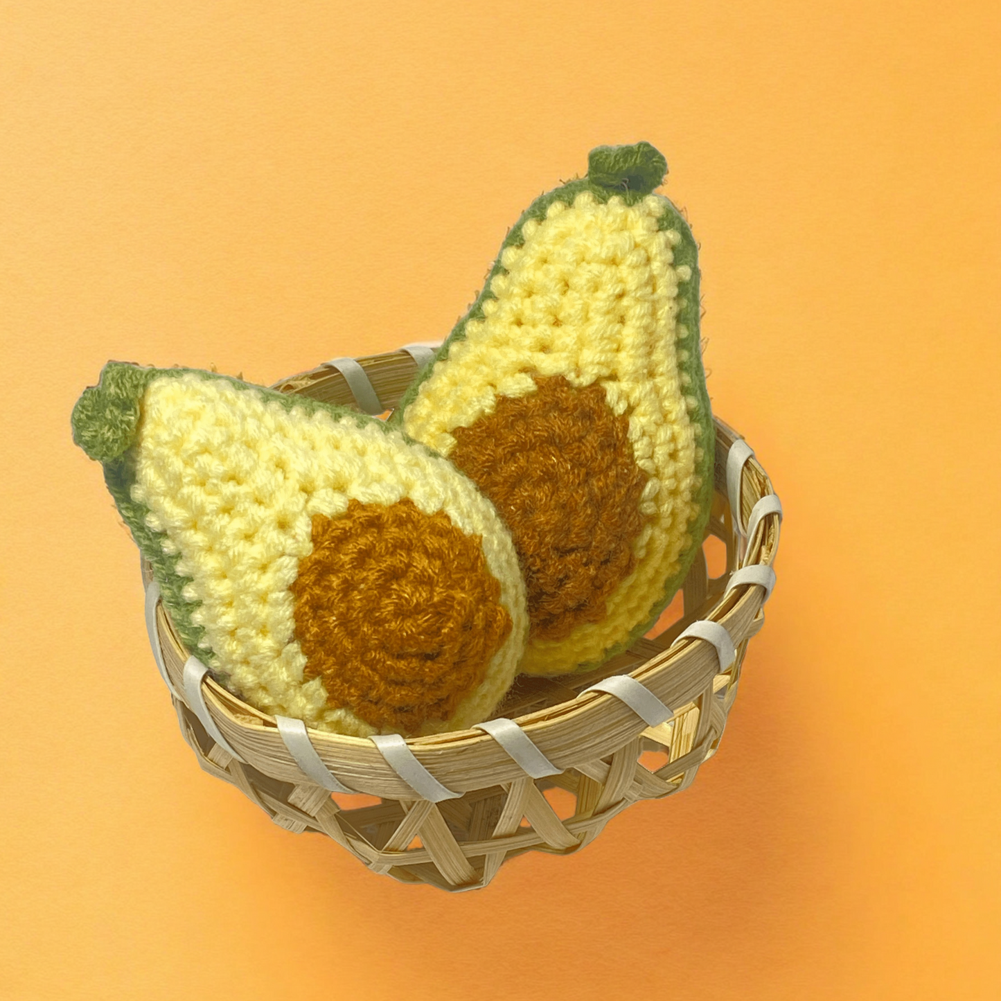 Mini Fruits Plush Keyring