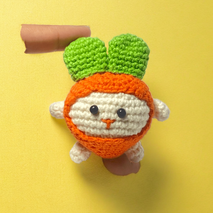 Mini Animals Plush Keyring